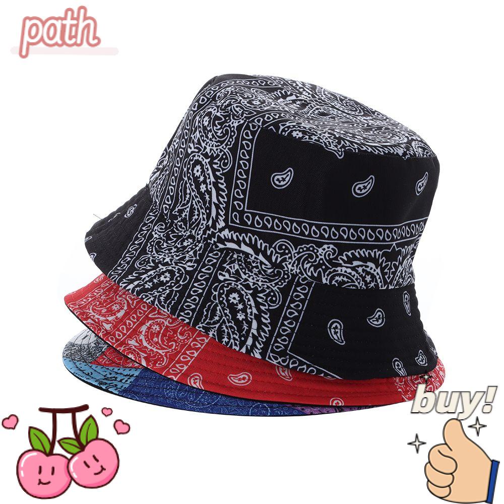 PATH Nón Bucket Hoạ Tiết Paisley Thời Trang Đi Biển Cho Nam Và Nữ