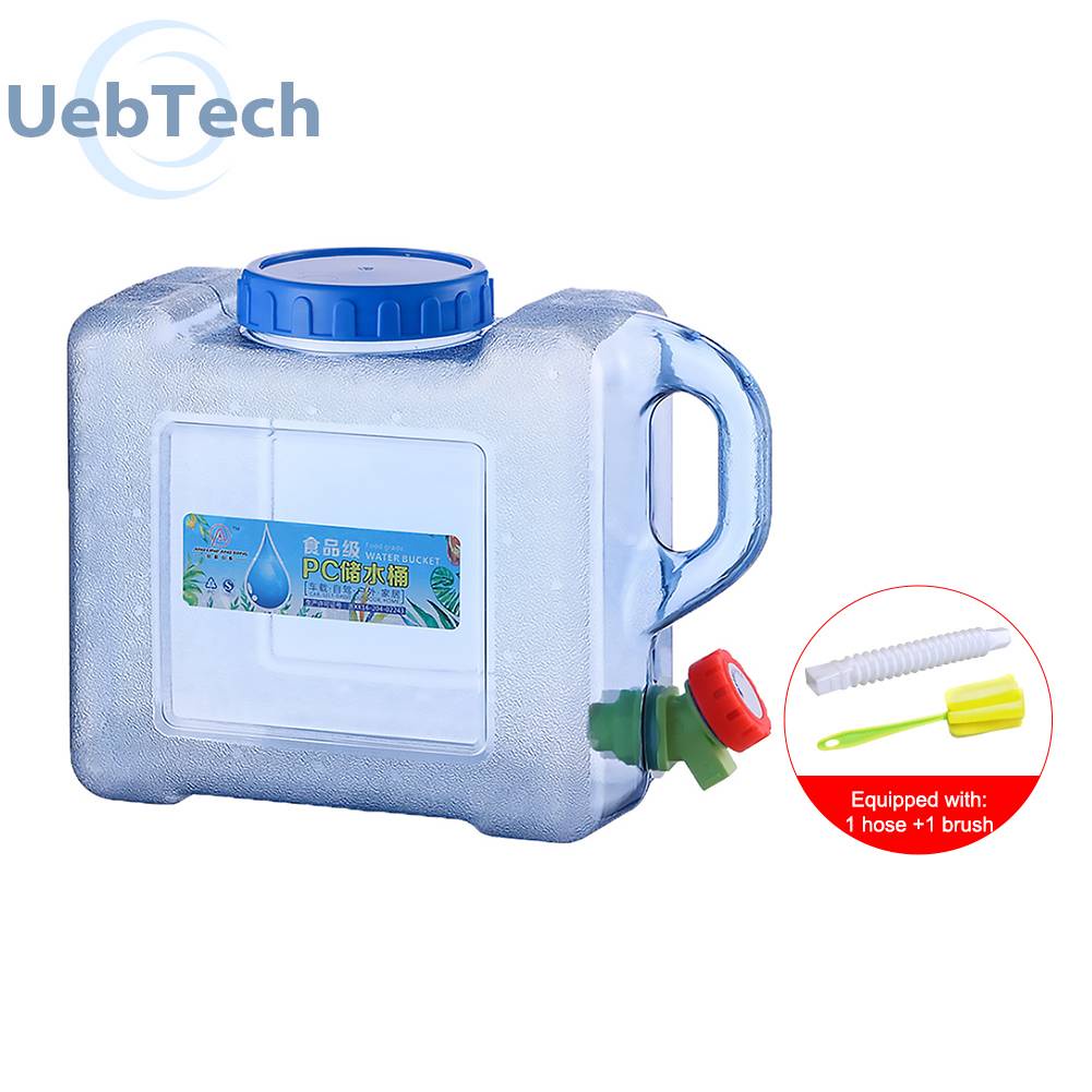 Xô Đựng Nước 5L Kèm Vòi Tiện Dụng Mang Theo Du Lịch Dã Ngoại