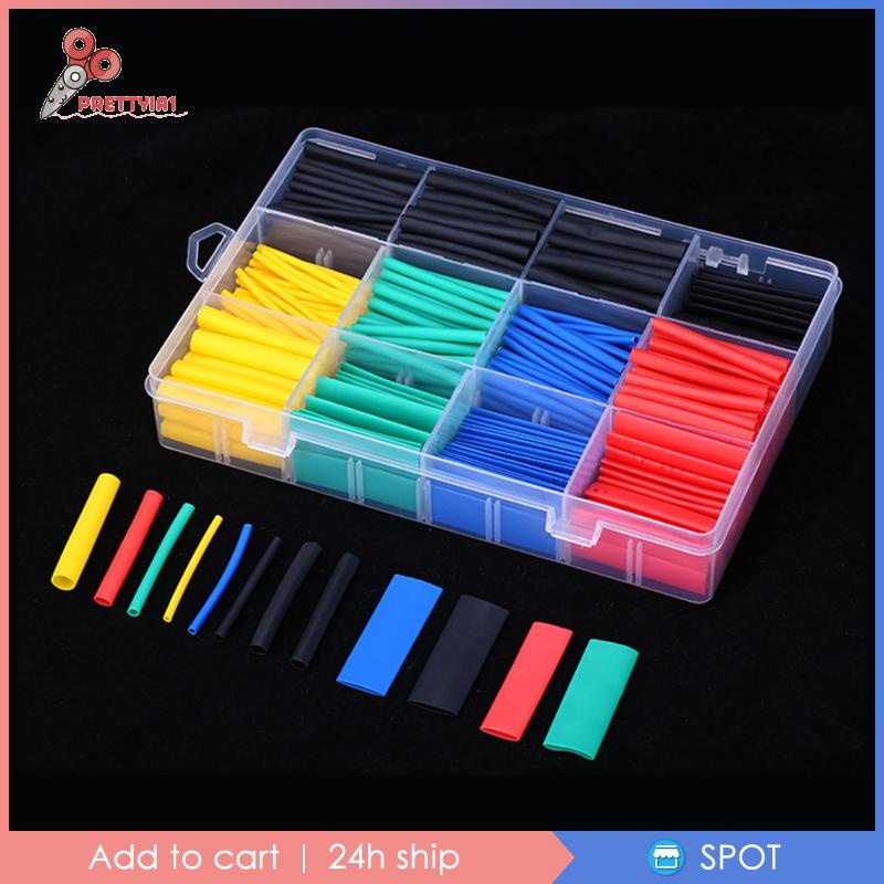 Set 530 Ống Co Nhiệt Nhiều Màu Sắc