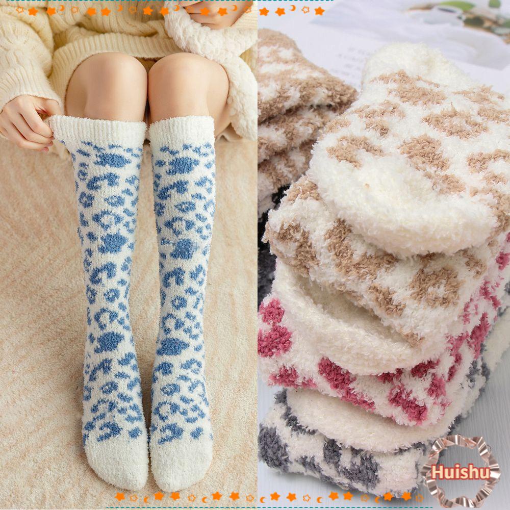 HS Vớ Nhung San Hô Mềm Mại Giữ Ấm Mùa Đông Cho Nam Nữ