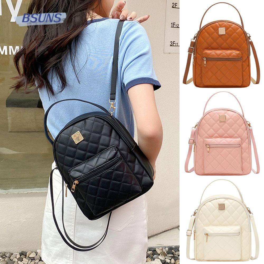 BSUNS Ba Lô Da PU Thời Trang