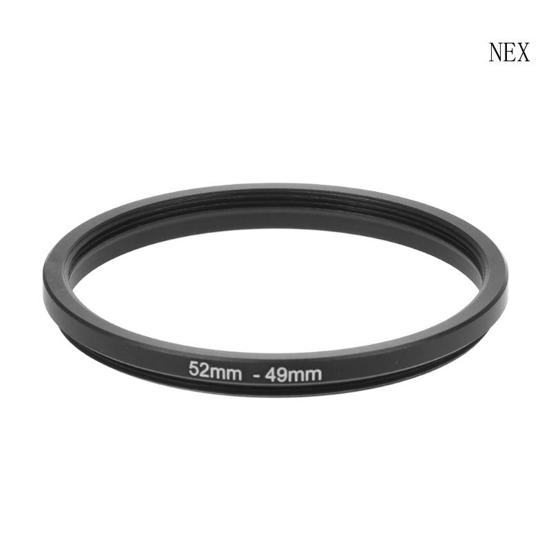 Vòng Nối Kính Lọc Máy Ảnh Bước Xuống 52mm Đến 49mm Bằng Kim Loại Mới