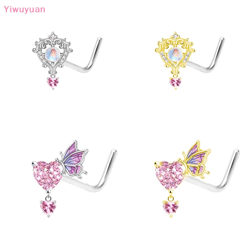 1 Khuyên Rốn Hình Trái Tim Đính Đá Thời Trang Mới