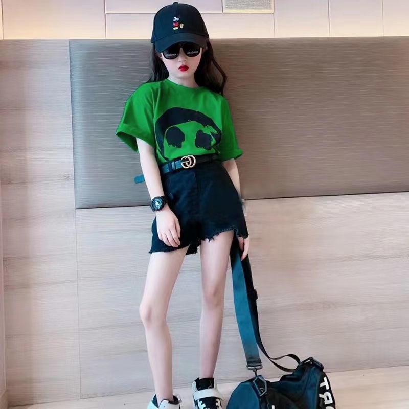 Mới Áo Thun 100% Cotton Tay Ngắn Unisex Cho Bé