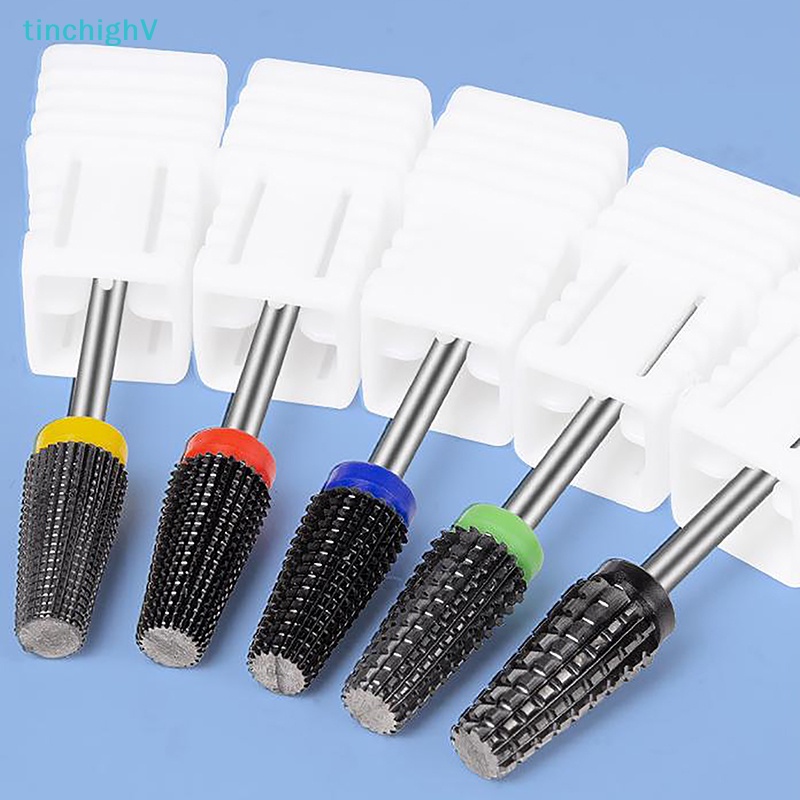 Đầu Mài Đánh Bóng Móng Tay Bằng Sứ Màu Đen Chuyên Dụng