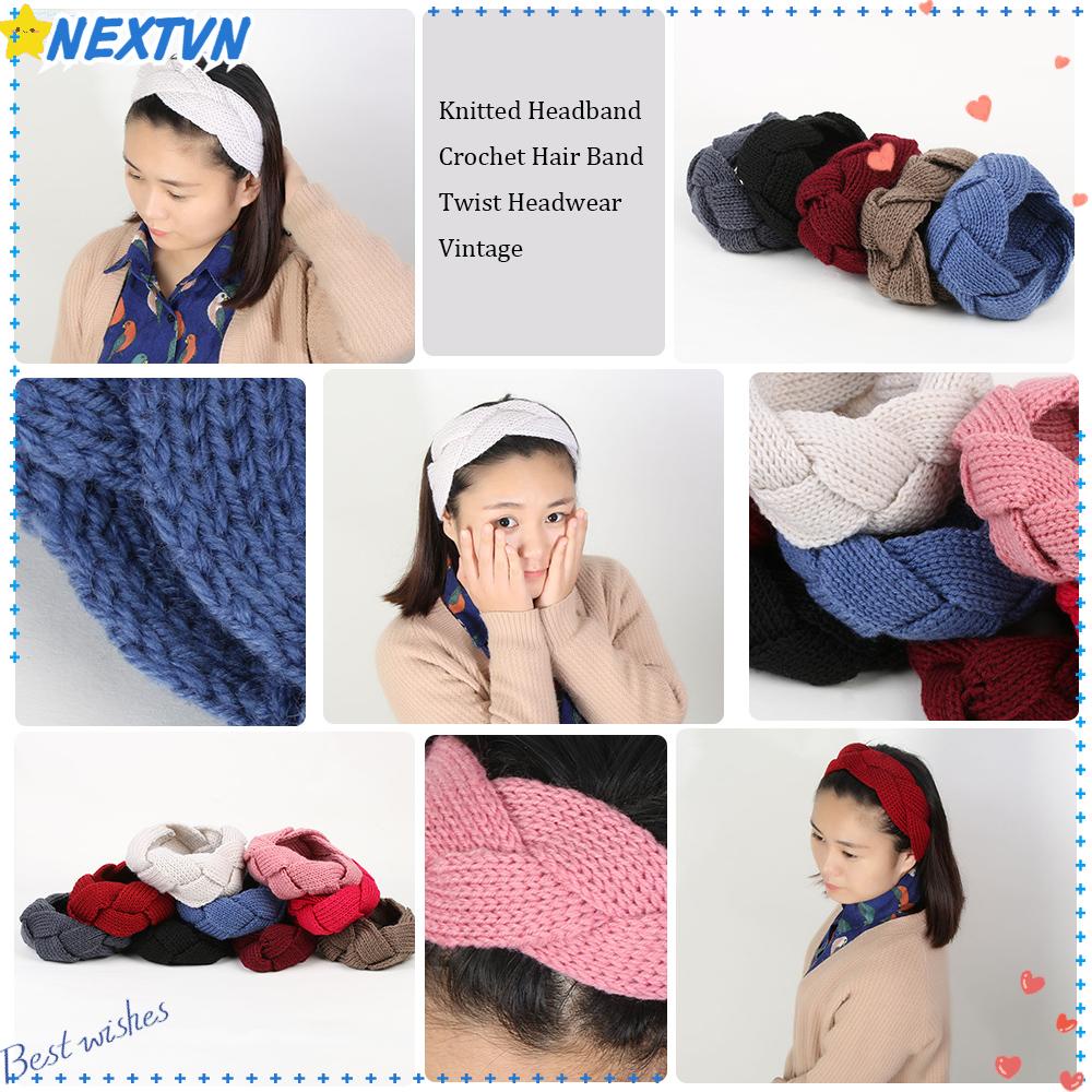 NEXTVN Băng Đô Len ThờI Trang ẤM ÁP Cho Nữ