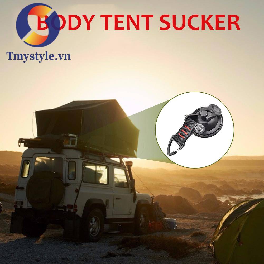 Mỏ Neo Có Giác Hút Gắn Xe Hơi / Lều Kèm Dây Buộc