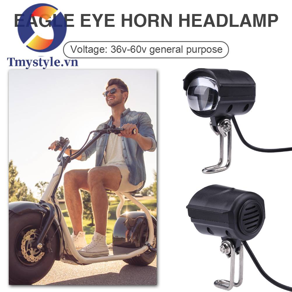 Đèn Pha LED Điện Tử Chống Thấm Nước Cho Xe Đạp