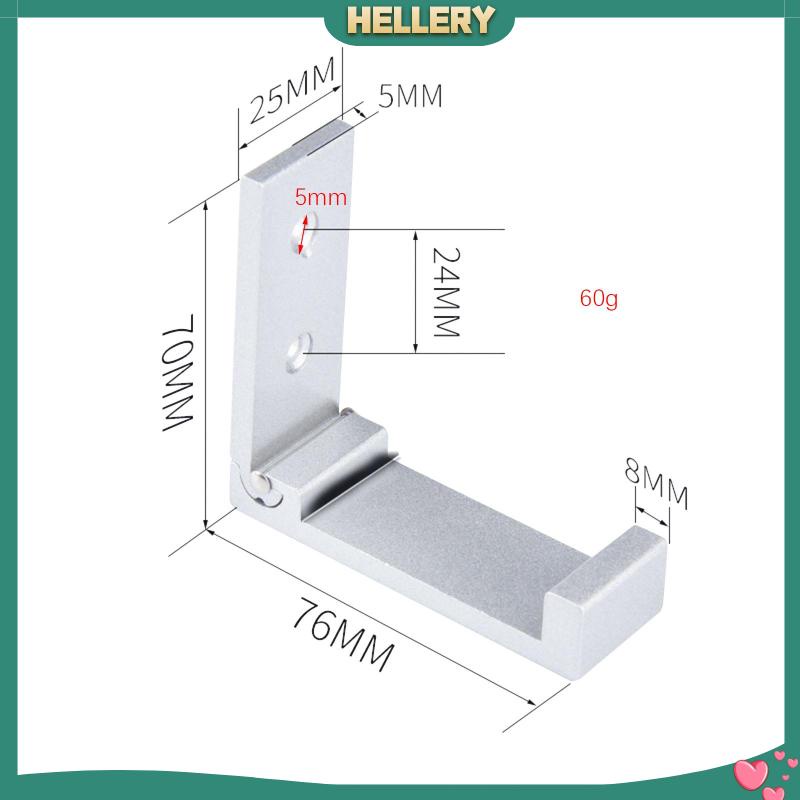 Móc Treo Áo Khoác Gắn Tường Có Thể Gấp Gọn Tiện Dụng Cho Phòng Khách / Phòng