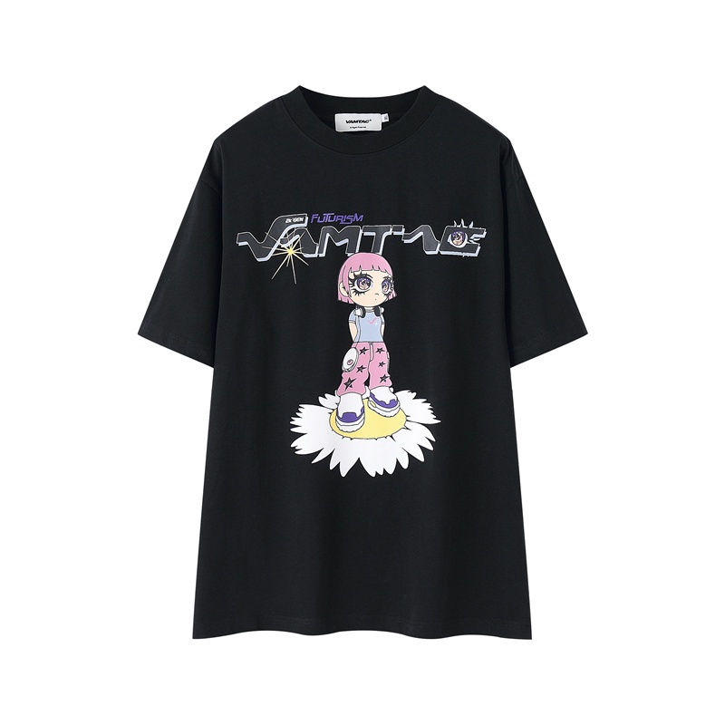 Áo Thun Tay Ngắn VAM-TAC88-2023 Thời Trang Xuân Hè Chất Lượng Cao