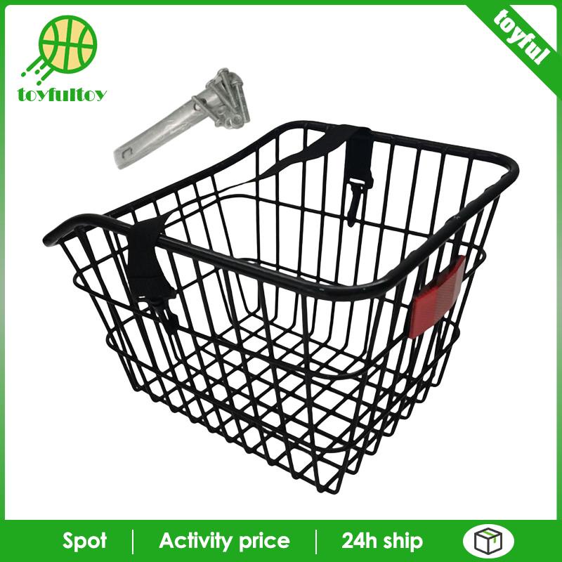 Giỏ Xe Đạp Kèm Tấm Phản Quang Siêu Bền Tiện Dụng