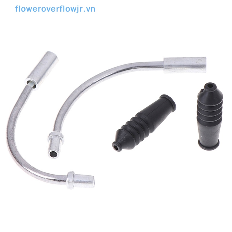 Set 2 Ống Dẫn Dây Phanh Dạng Uốn Hình Chữ V Dành Cho Xe Đạp Leo Núi