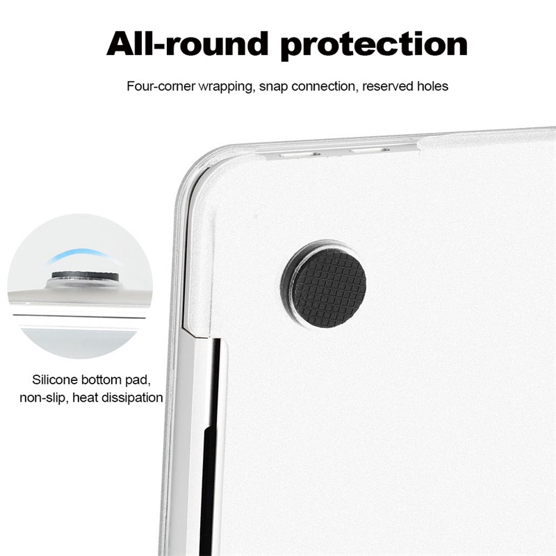 Ultra Ốp Bảo Vệ Laptop Màu Nhám Kết Cấu Sợi Carbon Cho MacBook Pro 13 Air 13.3 M1 M2 2023 Pro 14 New Pro 13.3 Air 13.3 / 13.6 M2