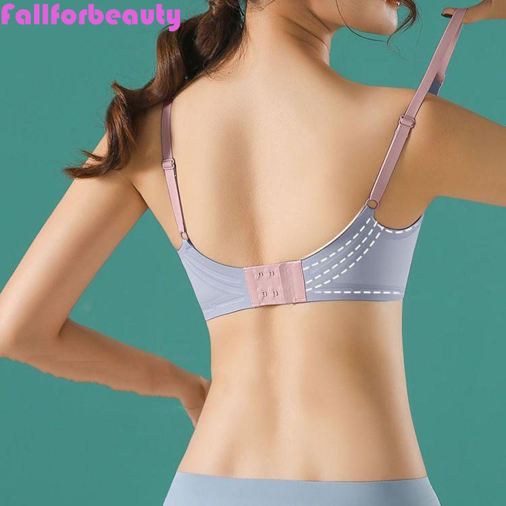 FALLFORBEAUTY Áo Ngực Không Đường May Cổ Chữ V Sâu Có Thể Điều Chỉnh Kích Cỡ Dành Cho Nữ