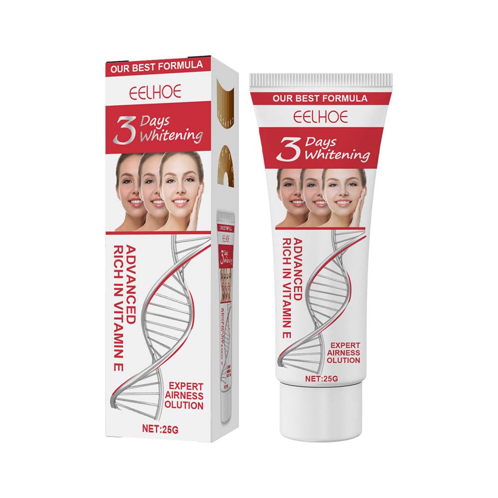 Eelhoe 3 Days Kojic Acid Whitening Moisturizing Cream Black Spot Repairing Cream Body Cream Removing Black Spots Depigmentation Brightening Moisturizing 25g