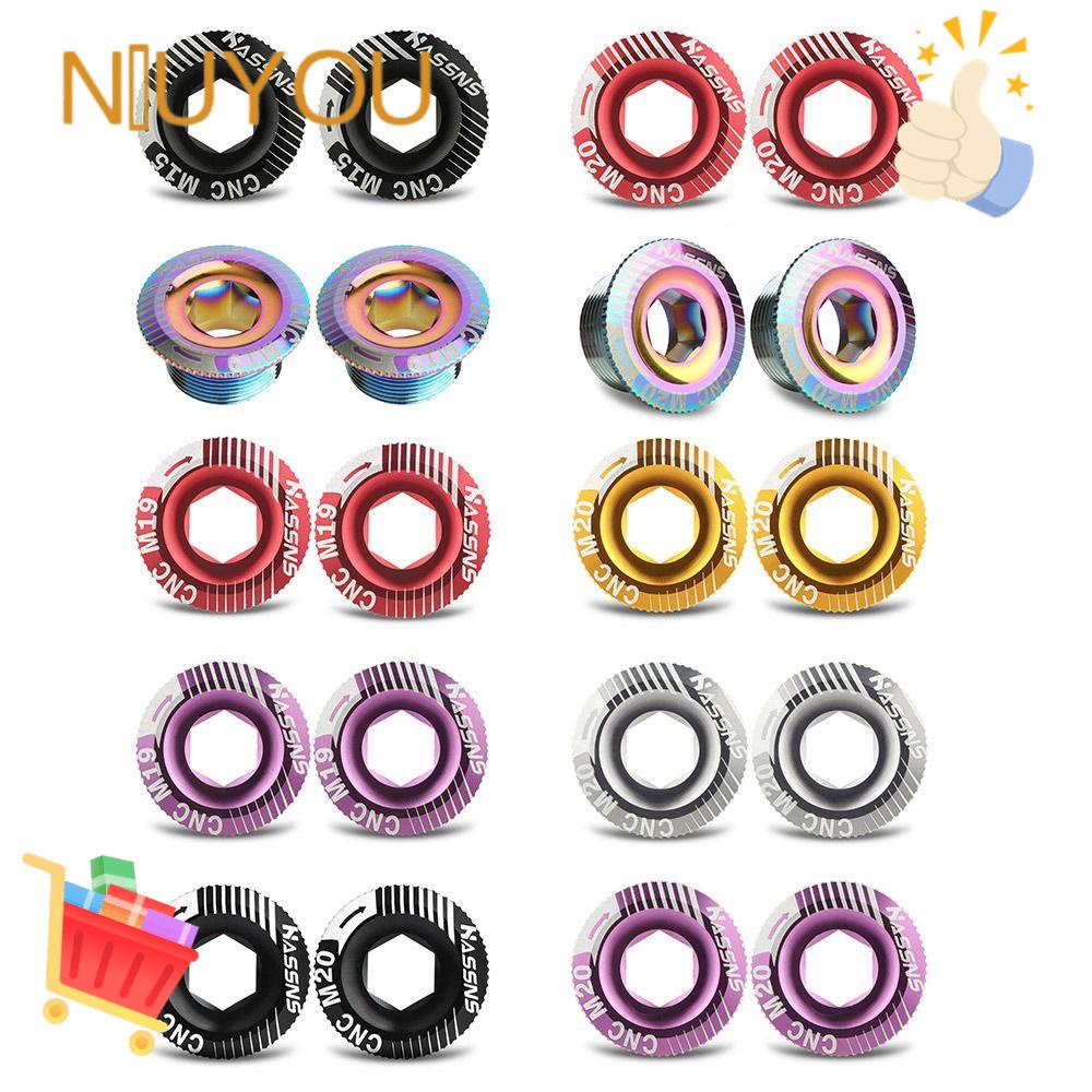 NIUYOU Vỏ Bọc Trục Khuỷu Nhiều Màu Cho Xe Đạp M19 / M20 CNC