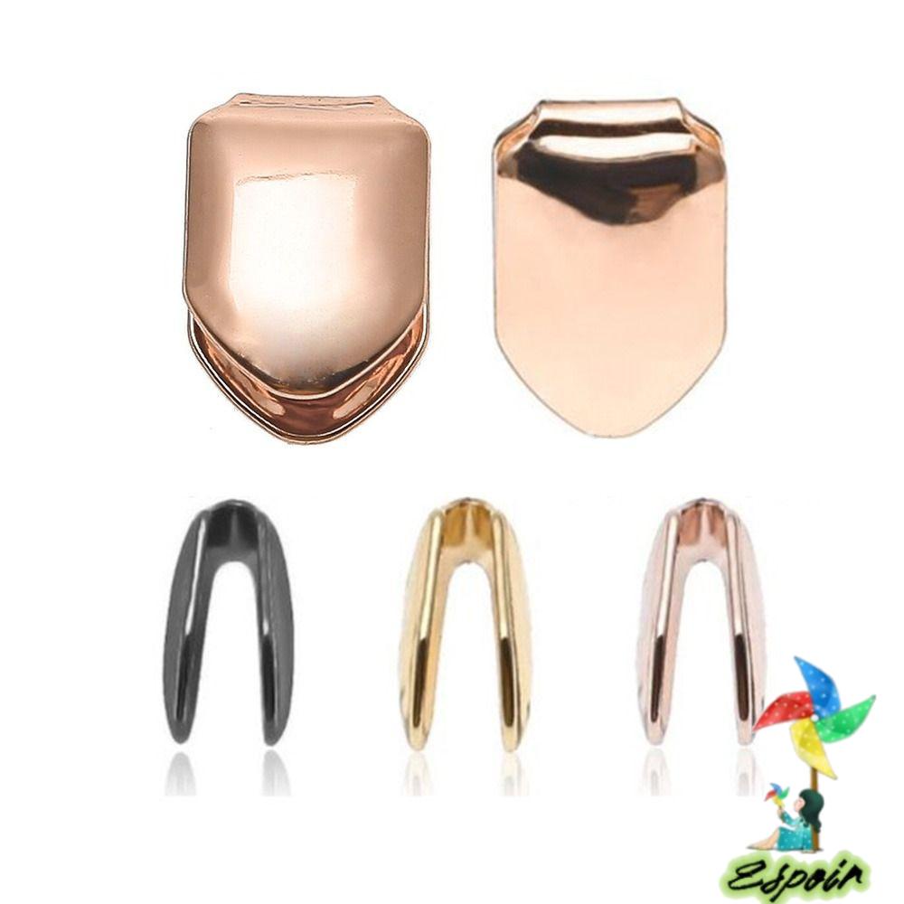 ESPO Mũ Lưỡi Trai Đính Răng Vàng Phong Cách Hip Hop Unisex 4 Màu Tùy Chọn