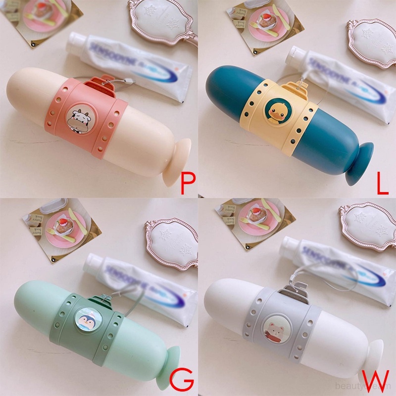 Hộp Đựng Bàn Chải Đánh Răng Hình Tàu Ngầm Hoạt Hình Dễ Thương Bền Bỉ Dễ Sử