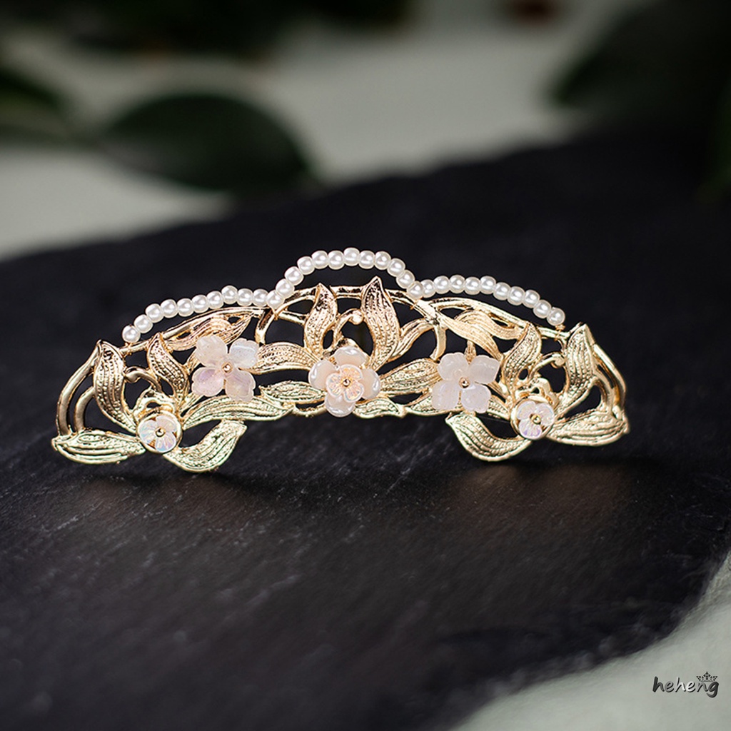 Trâm Cài Tóc Bằng Hợp Kim Đính Hoa Tua Rua Thời Trang Cho Nữ