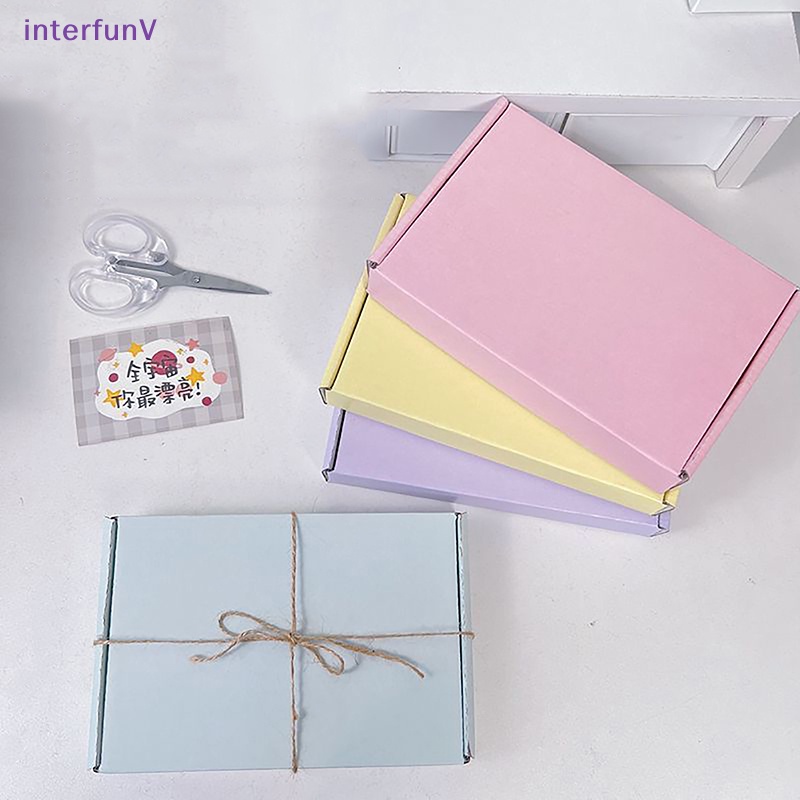 [InterfunV] Set 5 Hộp Thư Giấy Các Tông Làm Quà Tặng Thủ Công Cho Tiệc Cưới Nhỏ [Mới]