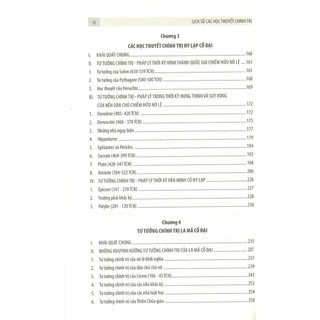 Lịch Sử Các Học Thuyết Chính Trị