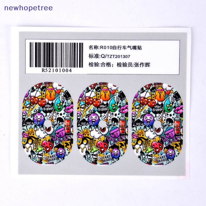 1 Bộ Miếng Dán Bảo Vệ Van Xe Đạp Leo Núi Kiểu Pháp