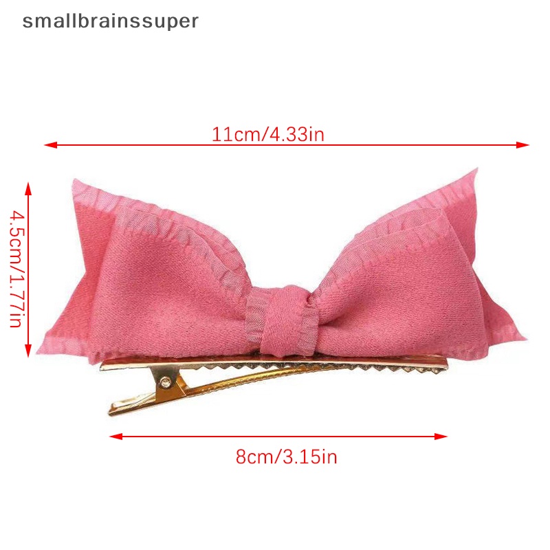 1 Kẹp Tóc Hình Nơ Phong Cách Hàn Quốc Thời Trang Mùa Hè Cho Nữ