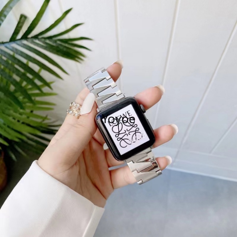 Dây Đeo Inox Sang Trọng Cho Đồng Hồ Thông Minh Apple Watch 8 7 49mm 41mm 45mm 44mm 40mm iWatch 7 8 6 / 5 / 4 / 3 42mm 38mm