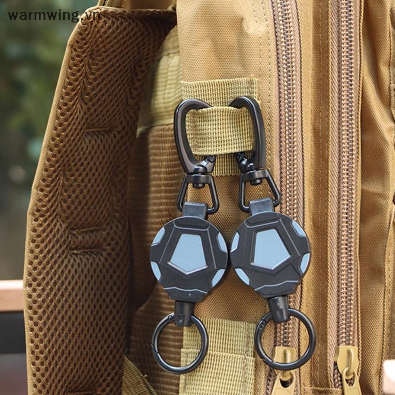 1 Móc Khóa Co Giãn Có Thể Thu Gọn Chống Thất Lạc Dễ Dàng Cho Leo Núi Ngoài Trời