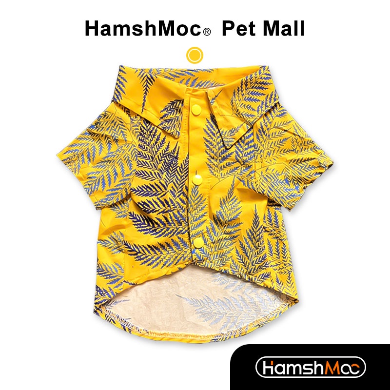 HamshMoc Áo Mềm Mại Siêu Bền Thoáng Khí In Họa Tiết Hamsa Thời Trang Mùa Hè Cho Cún Cưng