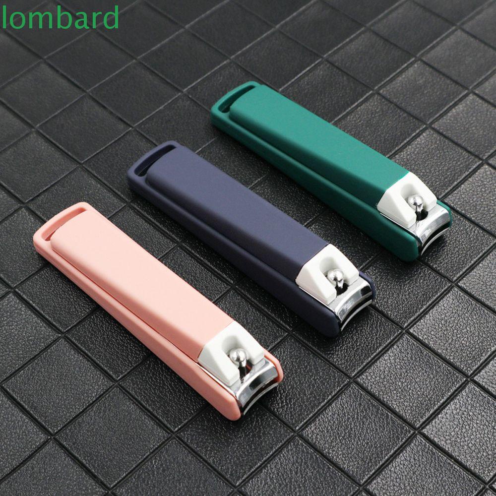 LOMBARD Kềm Cắt Móng Tay Bằng ABS Cỡ Lớn Có Thể Gấp Gọn Tiện Dụng Cho Nam