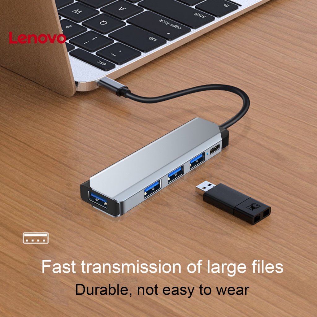 Bộ Chia 5 Cổng USB Type-C Tốc Độ Cao 5.0Gbps Cho Máy Tính