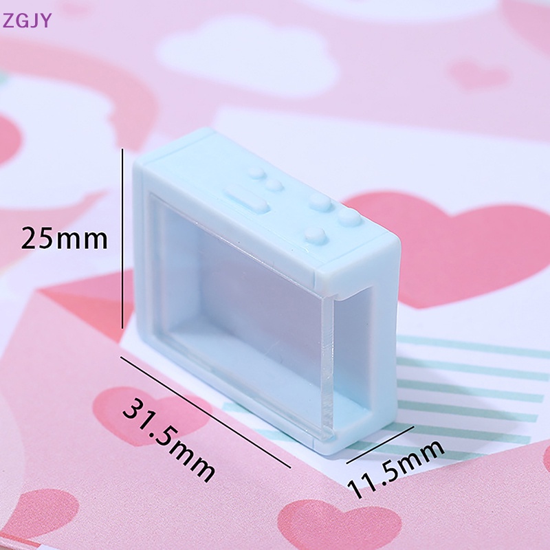 Set 2 Ốp Điện Thoại Gel DIY Họa Tiết Phong Cảnh Hoạt Hình 3D Dễ Thương Mới