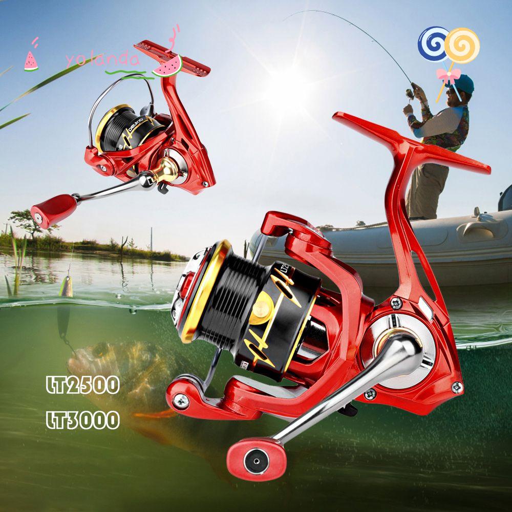 YOLA Máy Câu Cá Kim Loại 5 + 1BB Cao Cấp Chuyên Dùng