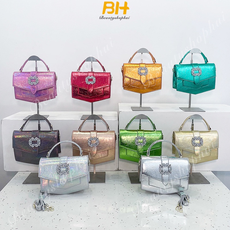 Túi Đeo Chéo Da Bóng Thời Trang 2023 Dành Cho Nữ