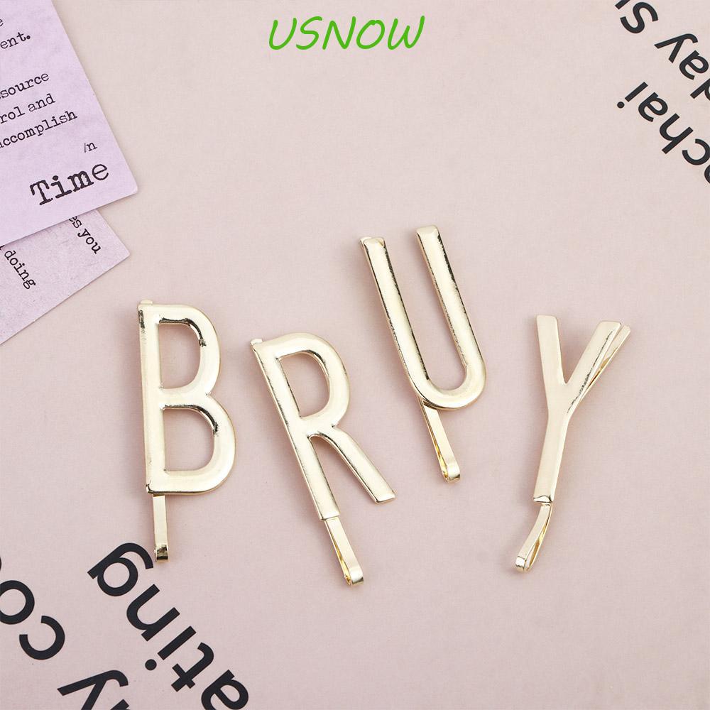 USNOW Bộ Kẹp Tóc Màu Sắc Retro Đơn Giản Phong Cách Hàn Quốc Cho Nữ