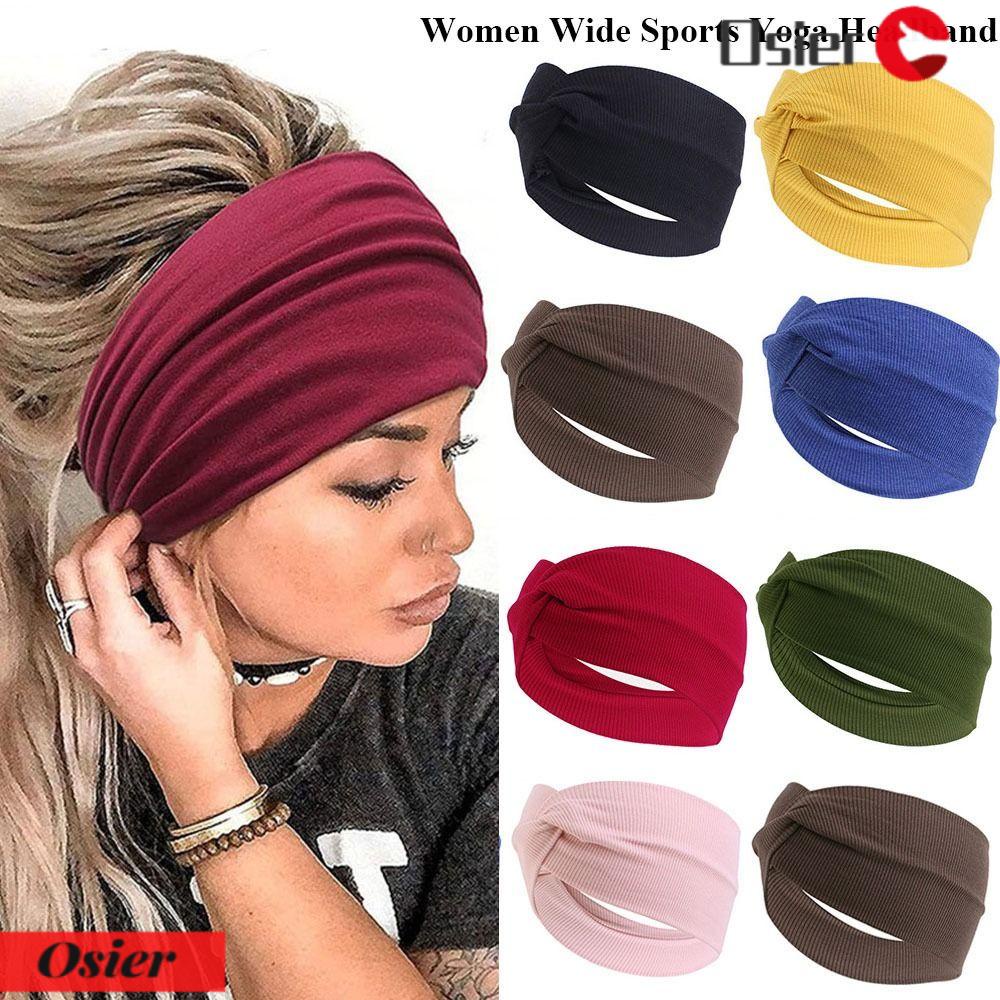 OSIER1 Băng Đô Thể Thao Bản Rộng Co Giãn Chất Lượng Cao Mới