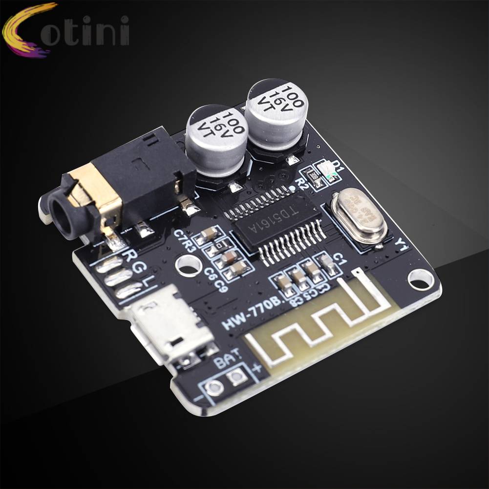 Bảng Mạch Giải Mã Âm Thanh MP3 Bluetooth 5.0 3.7-5V Chuyên Dụng