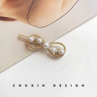 kẹp tóc đính đá phong cách hàn quốc