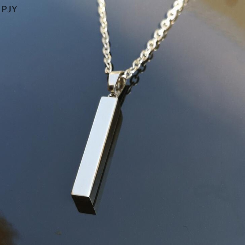 Vòng cổ Mặt Hình Cột Điều Ước Bằng Thép Không Gỉ PJY I Love You Cho Người Yêu PJ