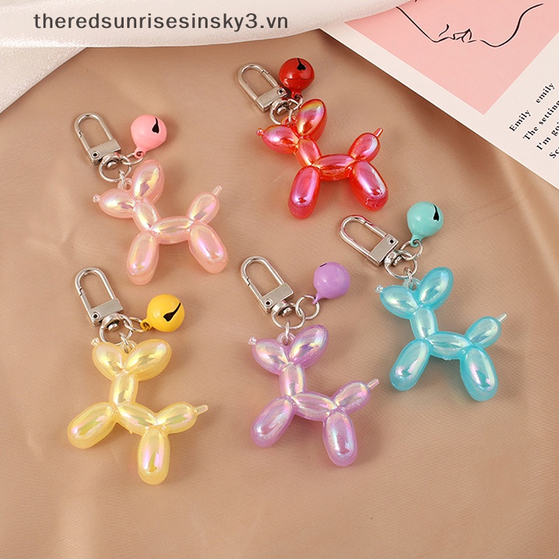 Móc Khóa Hình Thú Cưng Hoạt Hình Nhiều Màu Sắc Dễ Thương Cho Cặp Đôi