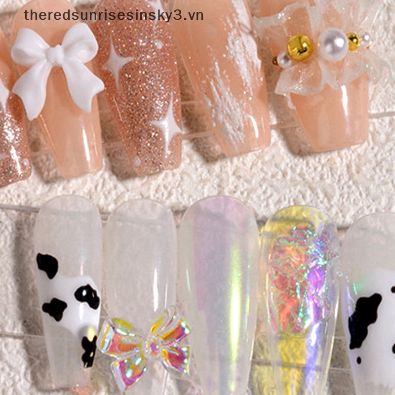 Hộp Hạt Ngọc Trai / Kim Cương Giả 3D Thời Trang Chuyên Dụng Trang Trí Móng Tay DIY