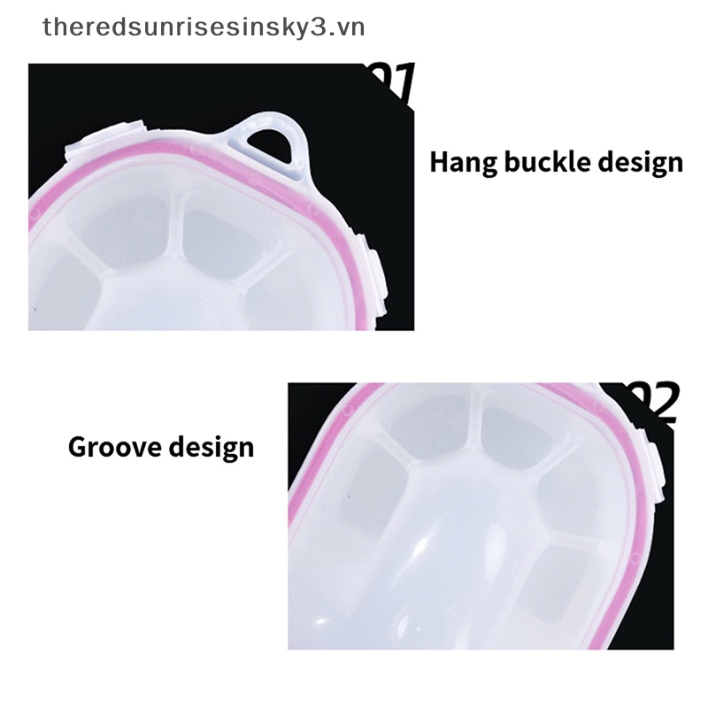 Bát Ngâm Móng Tay Bằng Nhựa Dày Thời Trang