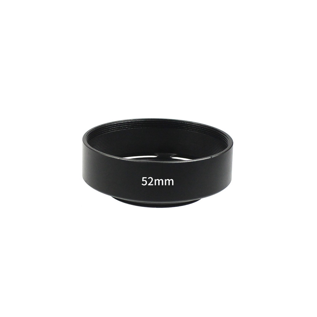 Ống kính kim loại hood góc rộng 37 43 46 49 52 55 58 62mm bộ lọc thread-in mount cho leica canon nikon dslr lente protector cap