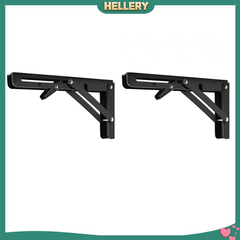 Set 2 Giá Đỡ Kệ Bằng Kim Loại Hình Tam Giác Có Thể Gập Lại Tiết Kiệm Không Gian Cho Phòng Khách Gia Đình