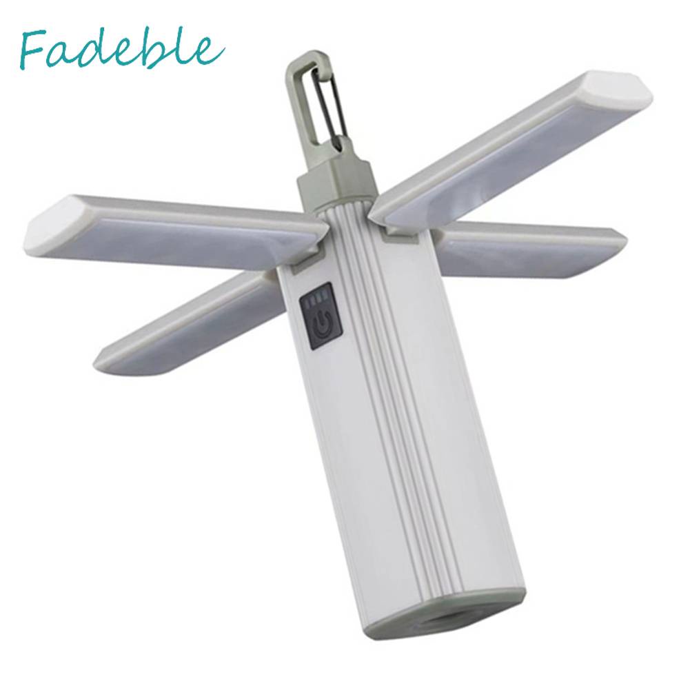 Đèn Cắm Trại 3 Chế Độ XPE LED 300LM 2000mAh Type-C Chống Thấm Nước