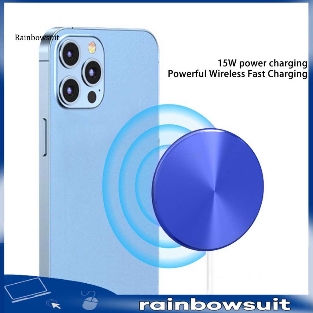 Đế Sạc Điện Thoại Không Dây Từ Tính An Toàn Chống Trượt Cho iPhone