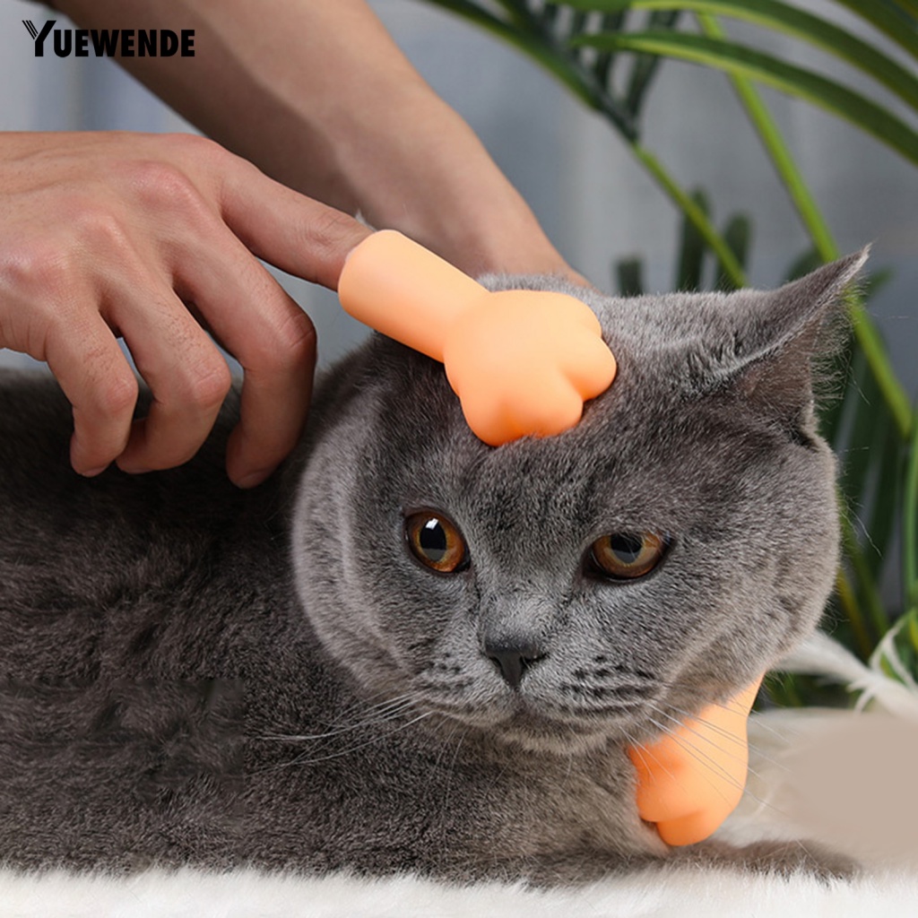 Set 2 Phụ Kiện Bằng Cao Su Mềm Linh Hoạt Cho Mèo Cưng