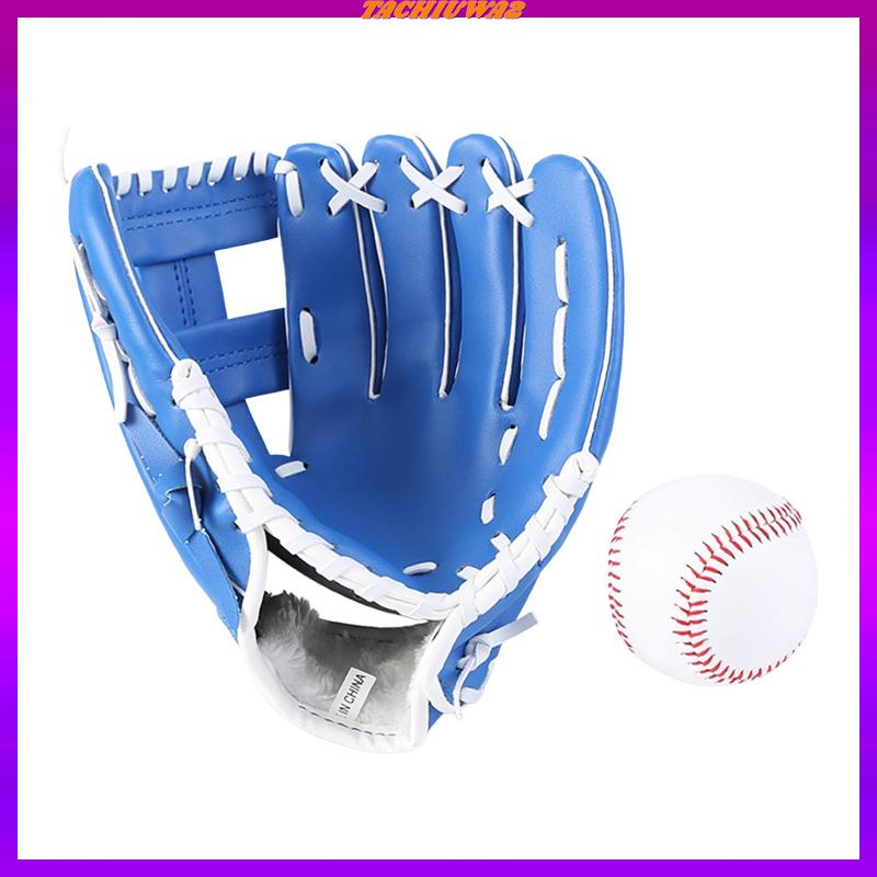 Găng Tay Bóng Chày Trái Và Bóng Lông Mềm Mại Thoải Mái Chắc Chắn Dành Cho Trẻ Em Và Người Lớn