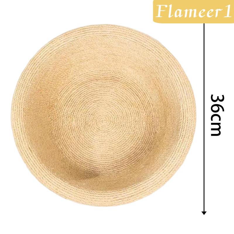 Đệm Cào Móng Hình Tròn Bằng Sợi Xi Măng Dành Cho Mèo Cào